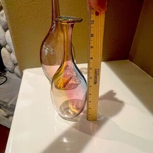 Kosta Boda Fidji 11 1/2” vase signed K. Engel